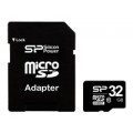 Atminties kortelė Silicon micro SDHC 32GB CL10 + Adapter 48mb/s